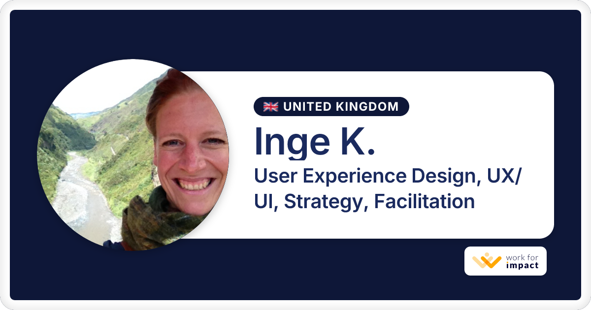Inge K. is a talented User Experience Design, UX/UI, Strategy ...