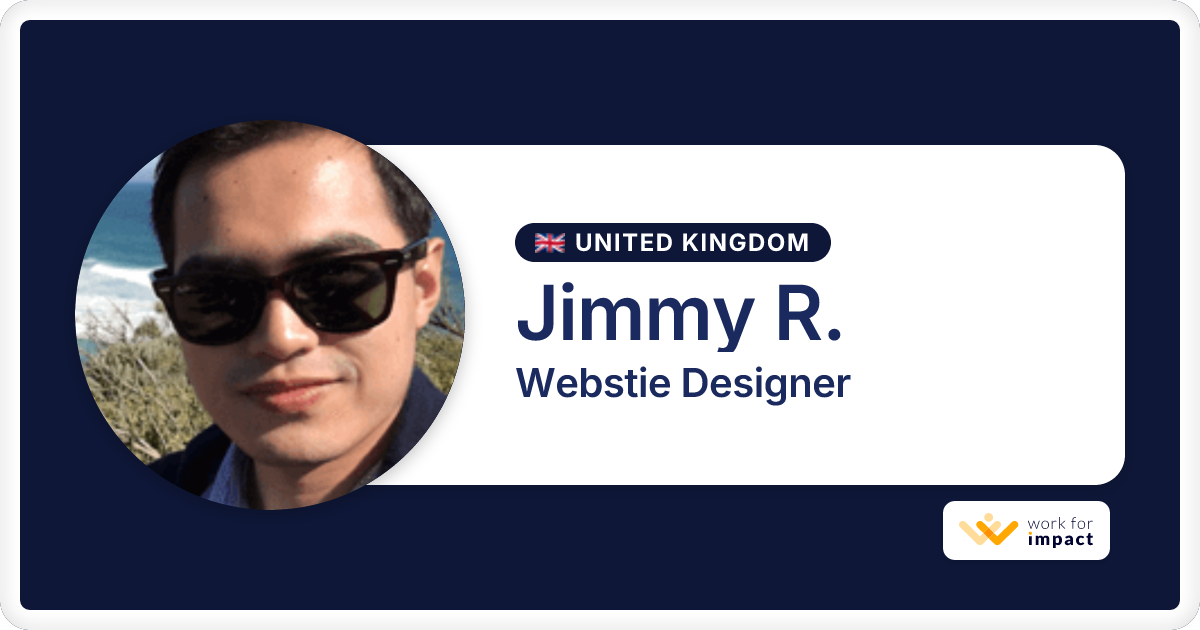 Jimmy R. is a talented Webstie Designer contractor at Work for Impact