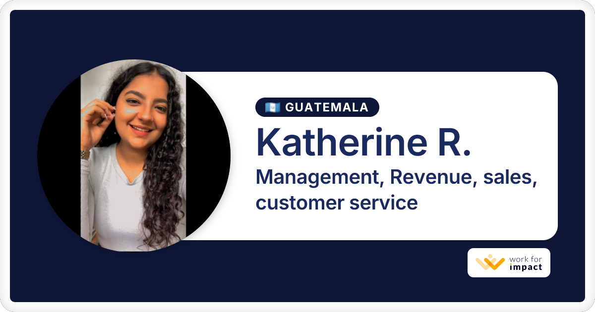 Katherine R. A. is a talented Management, Revenue, sales, customer ...