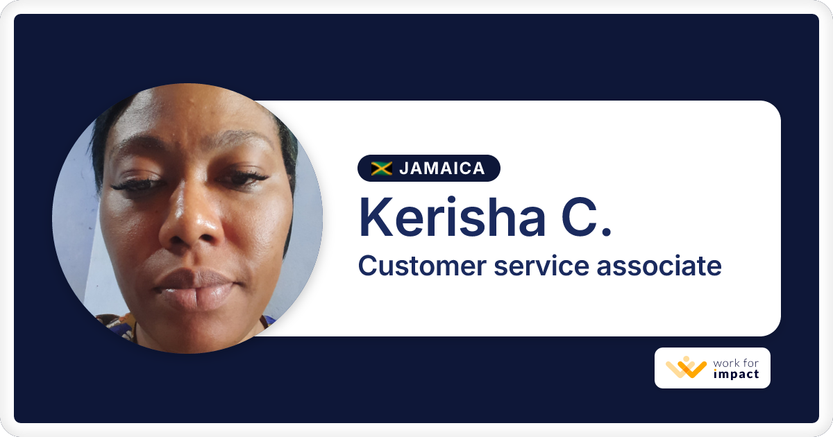Kerisha C. is a talented independent contractor at Work for Impact ...