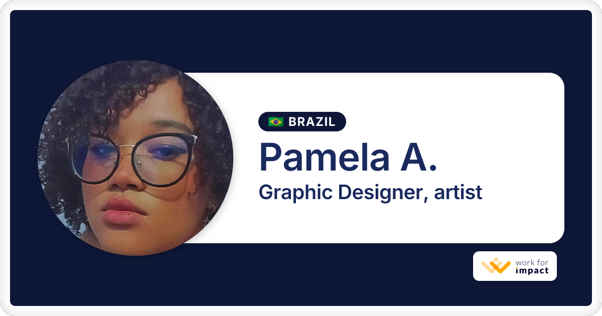 Pamela A. is a talented Graphic Designer, artist contractor at Work for ...