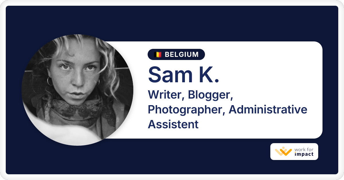 Sam K. is a talented Writer, Blogger, Photographer, Administrative ...