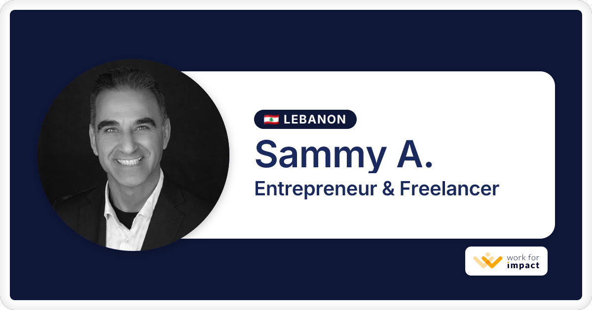 Sammy A. is a talented Entrepreneur & Freelancer contractor at Work for ...