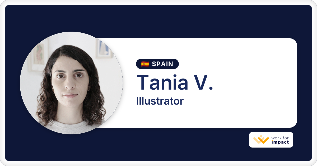 Tania V. is a talented Illustrator contractor at Work for Impact