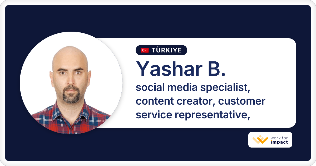 Yashar B. is a talented social media specialist, content creator ...